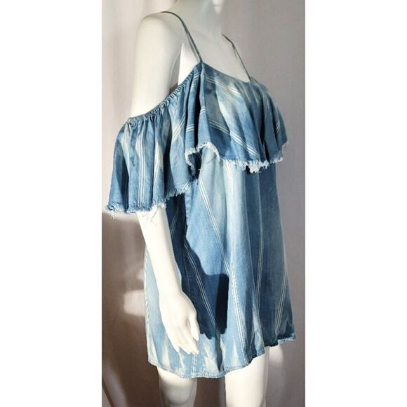 Vintage Havana Bare Shoulders Blouse - Size S - Picture 2 of 10